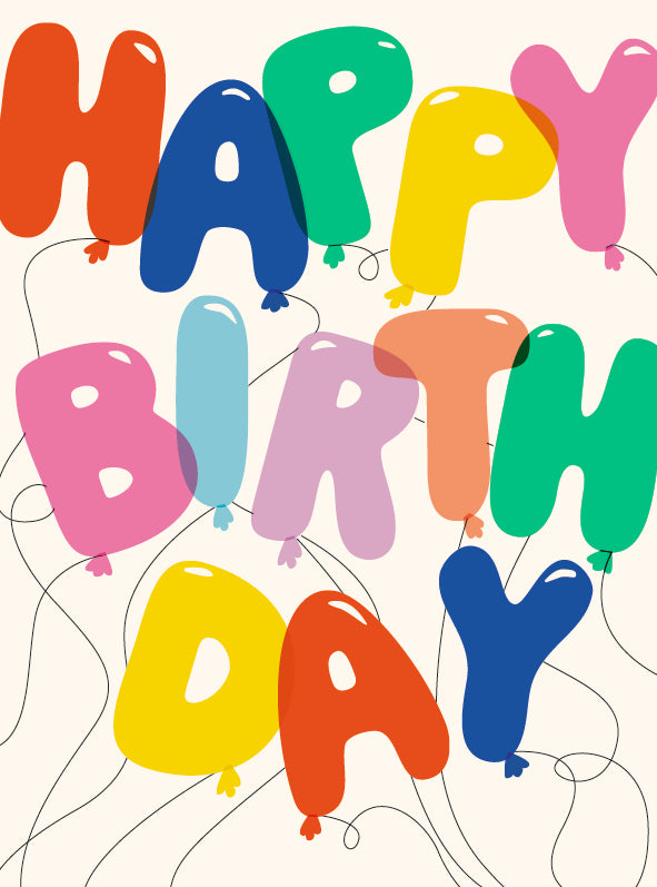 HAPPY THINGS - Birthday Balloons