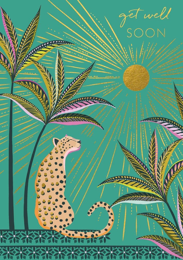 SARA MILLER -GET WELL SOON CHEETAH