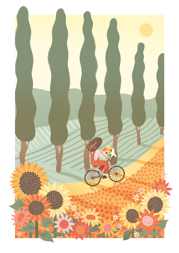 Under the apple tree - Flower Fields