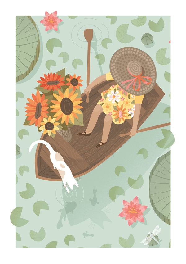 Under the apple tree - Cozy Boat Trip