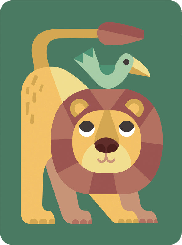 zig-zag-zoo-lion-bird-card