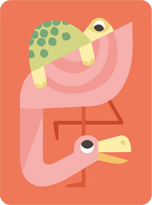 zig-zag-zoo-flamingo-turtle-card